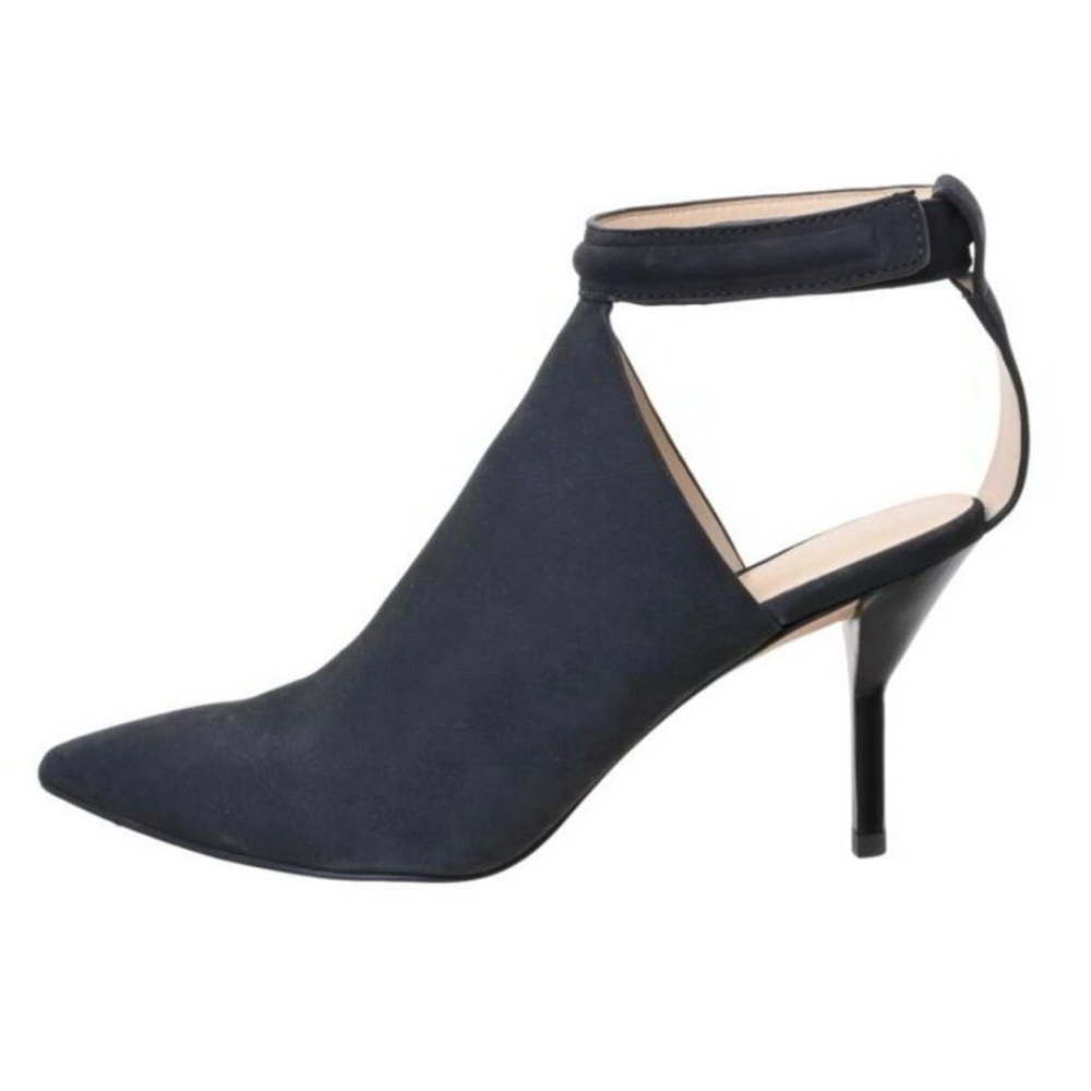 3.1 Phillip Lim Navy Ankle Strap Heels